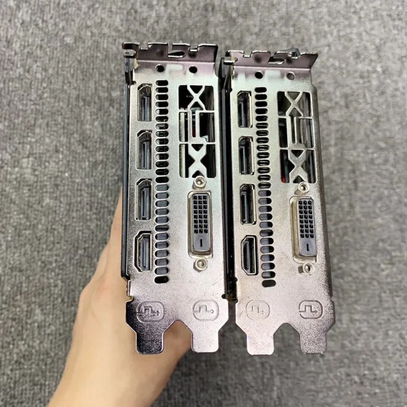 Графические карты XFX RX 570 8 ГБ GPU AMD Radeon RX570 видеоэкранные для PUBG настольного ПК