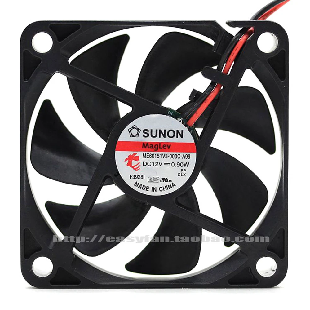 

Original For Sunon ME60151V3-000C-A99 6CM 6015 12V 0.90W magnetic axial bearing cooling fan