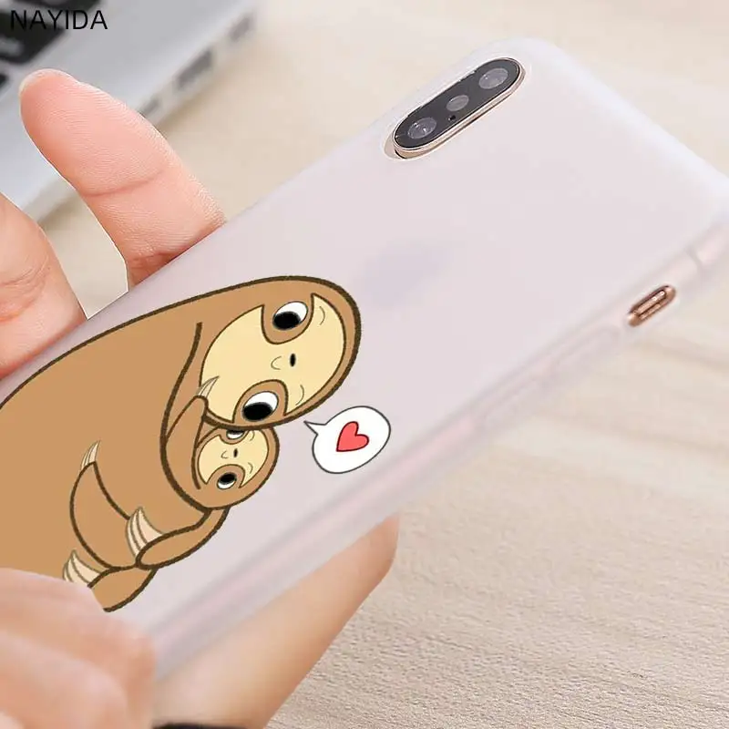 Мягкий силиконовый чехол для Samsung Galaxy S21 S20 Uitra S10 Lite S9 Plus Fe S8 S7edge sloth rose|Бамперы| |