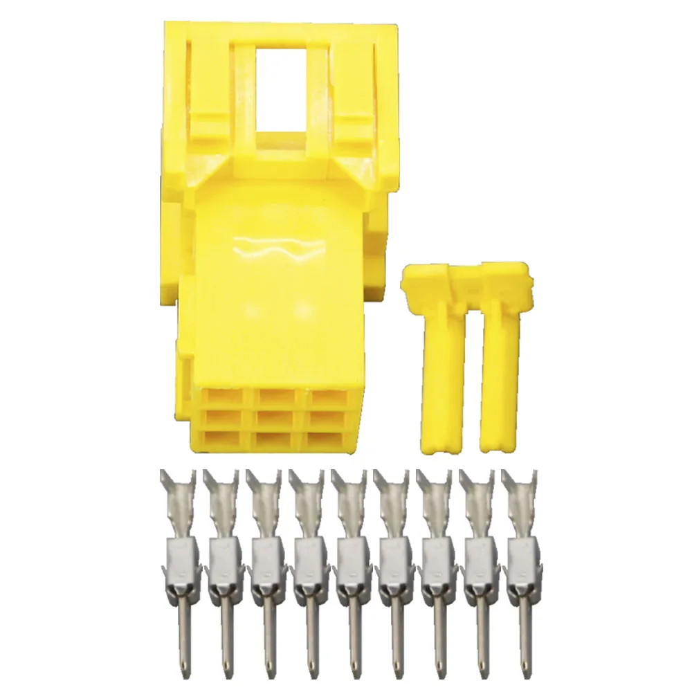 9 контактный желтый клеммной колодки разъем с терминалом DJ7092A 3.5 11/21 P