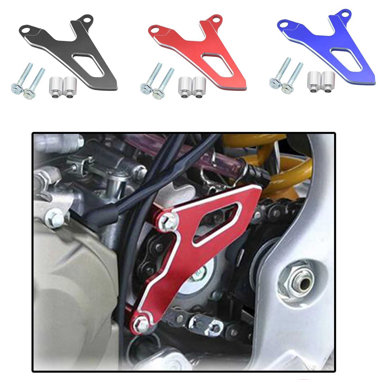 

Front Sprocket Cover Chain Protector Guard For Yamaha YZ250 YZ250F YZ250X WR250F YZ 250 WR 250F