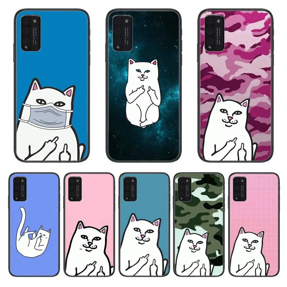 Стильная футболка с изображением персонажей видеоигр cat Чехол Мягкий Прозрачный