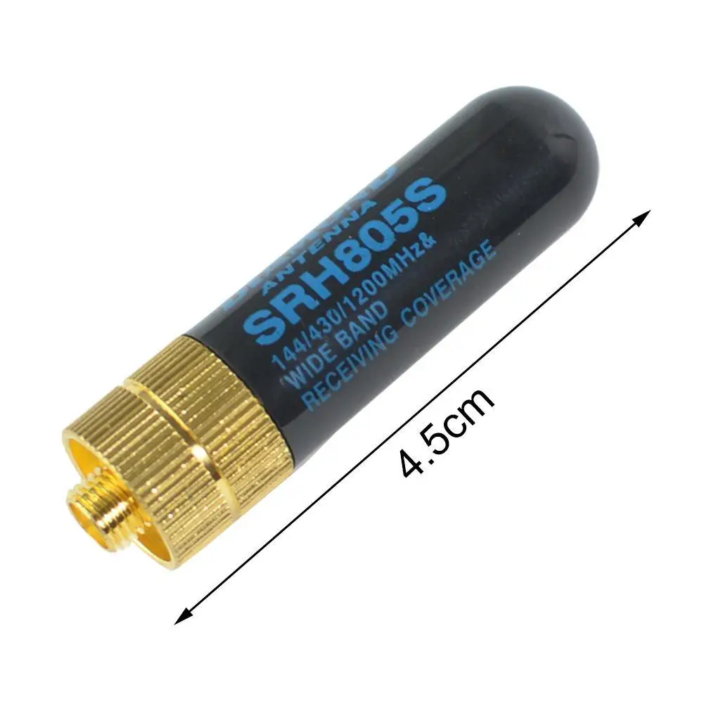 

Short Antenna SMA-Female VHF UHF For BAOFENG UV-5R Talkie Radio Two For Kenwood Way Walkie BF-888S Accessories M8A0