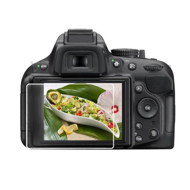Закаленное стекло для Nikon D7100 D7200 D850 D500 D750 D90 D300 D700 D780 D7000 D7500 D5100 D5200 D810 D800 D800E защитная
