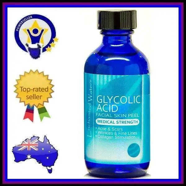 

Glycolic Acid Peel 70% CHEMICAL FACE PEEL Kit Medical Grade 100% Pure Acne Scars Wrinkles 30ml-120ml