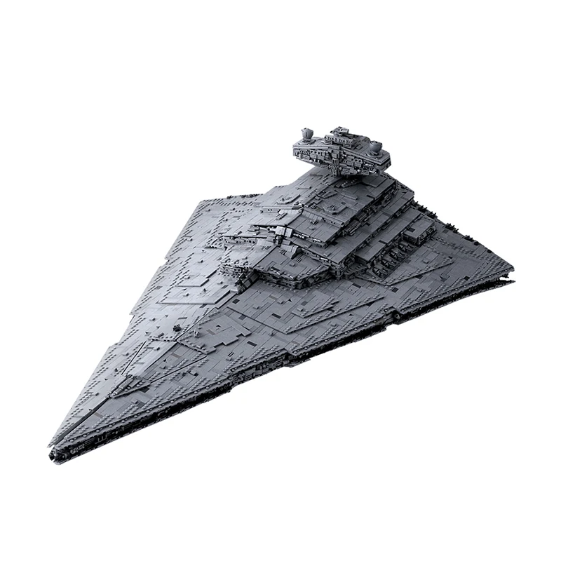 

Mould king 13135 star destroyer star warings legoing technic building block toy sets diy educational for kids children