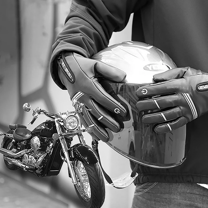 

Wheel Up Winter Warm Touchscreen Gloves Windproof Anti-slip Gloves -Cold Weather Gloves