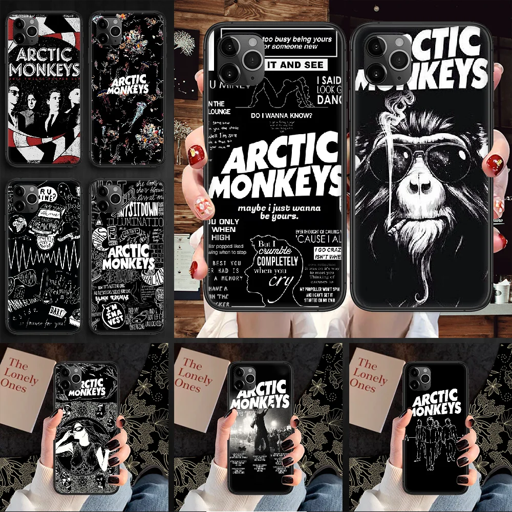 Чехол для телефона Arctic Monkey чехол iphone 5 5s se 2 6 6s 7 8 12 mini plus X XS XR 11 PRO MAX черный трендовый