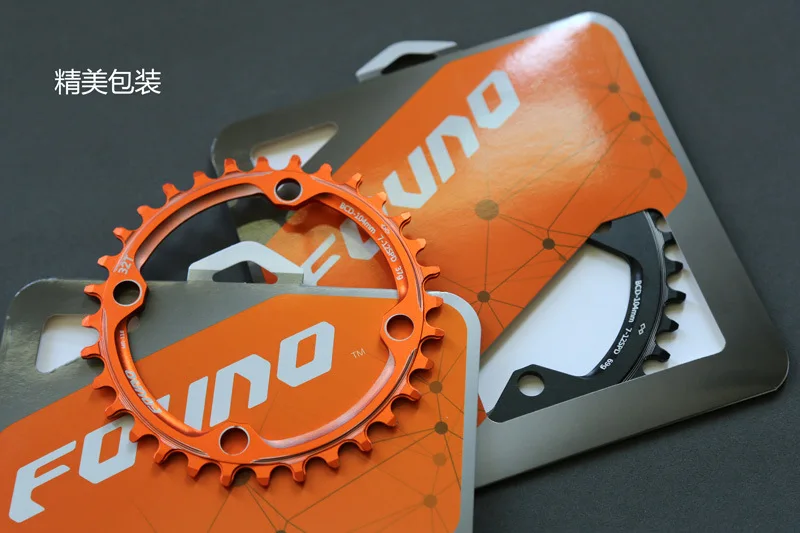 Положительное и отрицательное зубчатое колесо для велосипеда BCD 104 мм горный