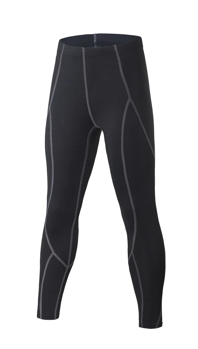 Men grey pants Fysupotsu спортивная одежда термобелье для мужчин мальчиков термобелье компрессионная рубашка Леггинсы кальсоны для мужчин спортивные костюмы - Цвет: Men grey pants