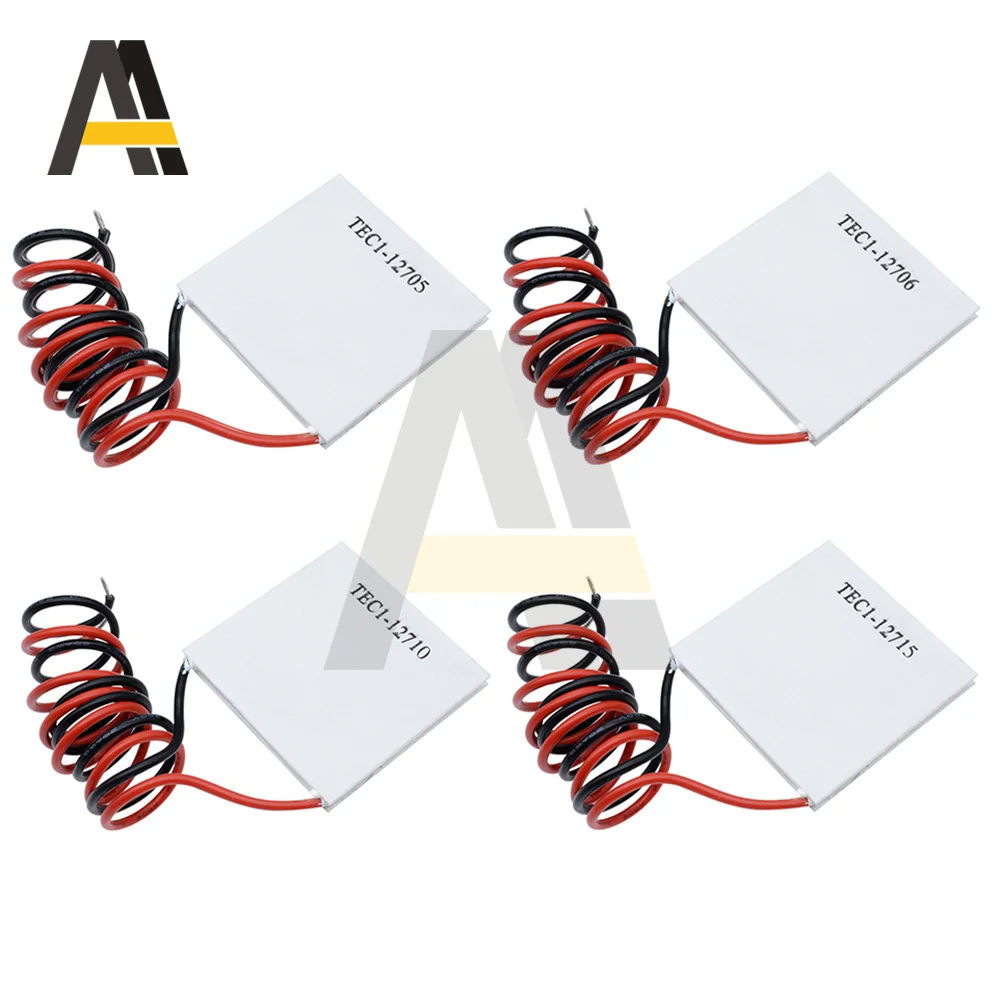 

12V Thermoelectric Cooler Peltier TEC1-12706 TEC1-12705 TEC1-12710 TEC1-12715 Peltier Elemente Power Module Cotton Washer