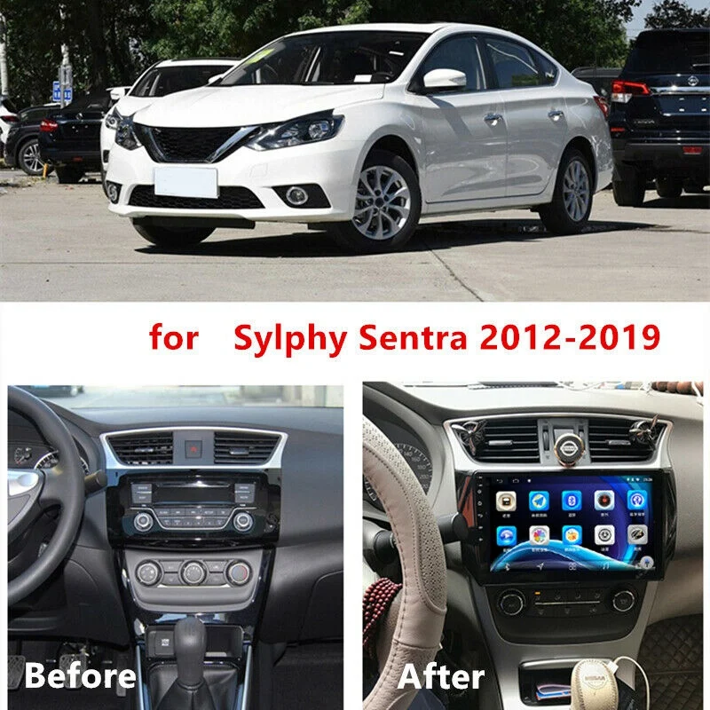 10 1 дюймовый 1080P Android 9 автомобильный GPS-радиоплеер для Nissan Sentra Sylphy 2012-2019 |