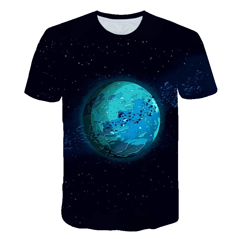 

Funny Trend Anime Printed T-Shirt Hot Summer Fashion Children's Short-Sleeved Harajuku Hip-Hop O-Neck Pullover Top 2021 New