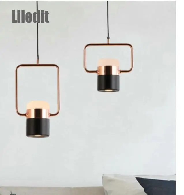 

Modern LED minimalism pendant light metal hanging lights hanging light fixtures living room pendant Art Deco dinning room light