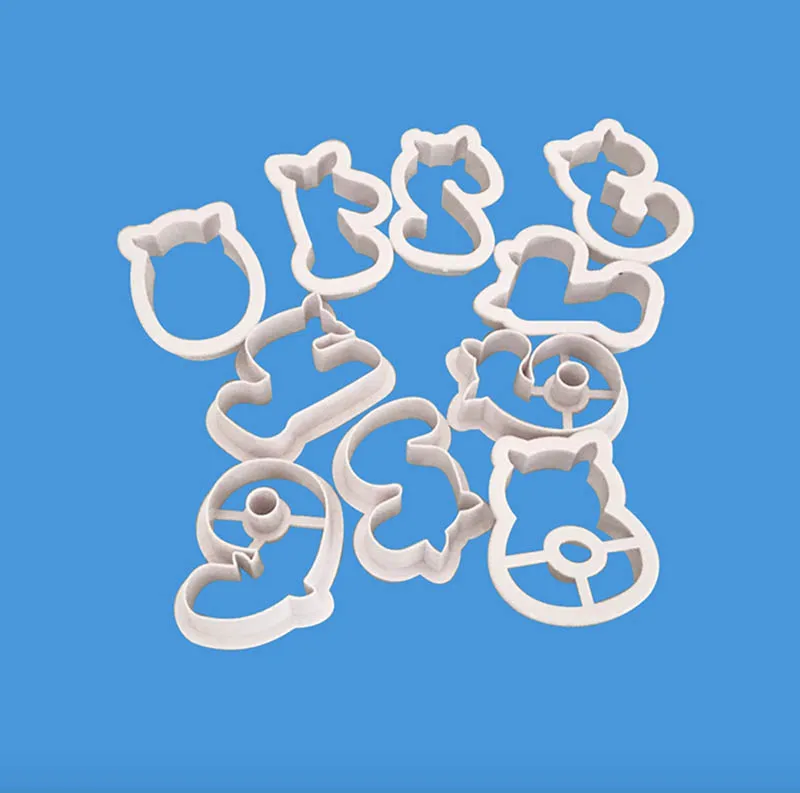 10Pcs/Set Cartoon Pig 0-9 Number Cookie Cutter Set Fondant Cake Biscuit Baking Mould DIY Kitchen Decorating Stamp Tools | Дом и сад