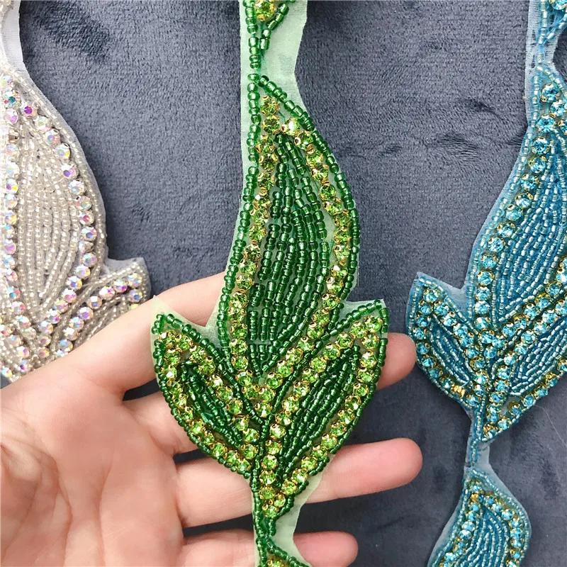 5 ярдов орнамент из кристаллов Стразы горячей фиксации клейкая лента лист с