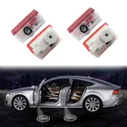 2 x светодиодная автомобильная лампа на дверь открытой Декор лазерный светильник логотип Ghost Shadow для Mercedes AMG A, B, C, E, GL ML GLA класса W176 W246 W205 W212 W213