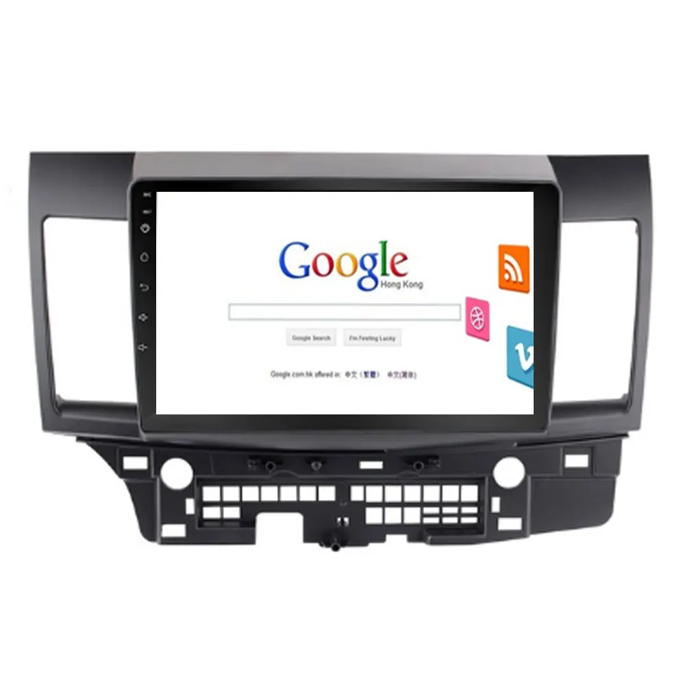 10 &quot2din Android 8 1 GO автомобильный dvd плеер для Mitsubishi Lancer 2008 2009 2010 2016 Радио gps навигация