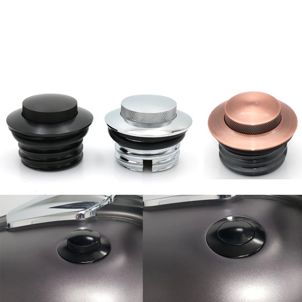 

Motorcycle Pop Up Gas Cap Vented Fuel Oil Tank Cover For Harley Touring Road Street Electra Glide Road King Softail