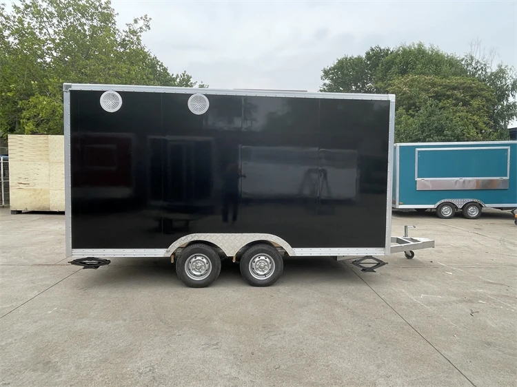 Быстрая доставка Мобильная тележка для быстрого питания длиной 4 м кухонные