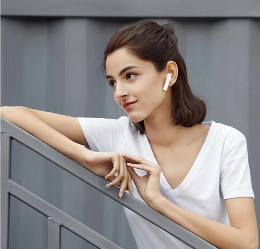 Беспроводные Bluetooth наушники Xiaomi Air2 SE 2020 AirDots pro 2SE 2 TWS гарнитура SBC/AAC двойная