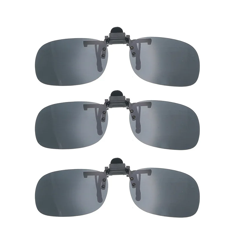 Поляризованные солнцезащитные очки на зажиме для рыбалки аксессуары с