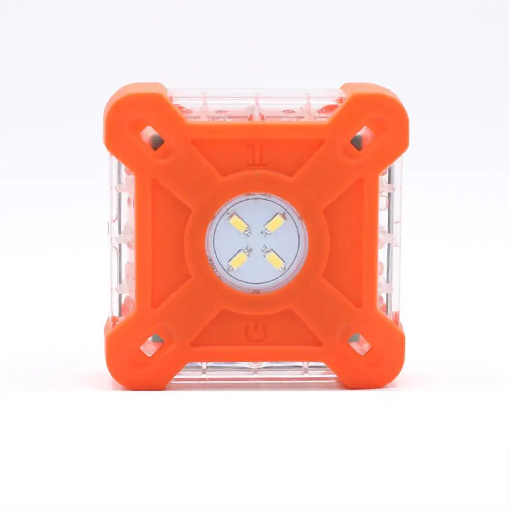 

Truck Car 4 LED Flash Strobe Emergency Warning Light Flashing Lights 9 Warning Light Multi-Function Waterproof Safety Road Flare