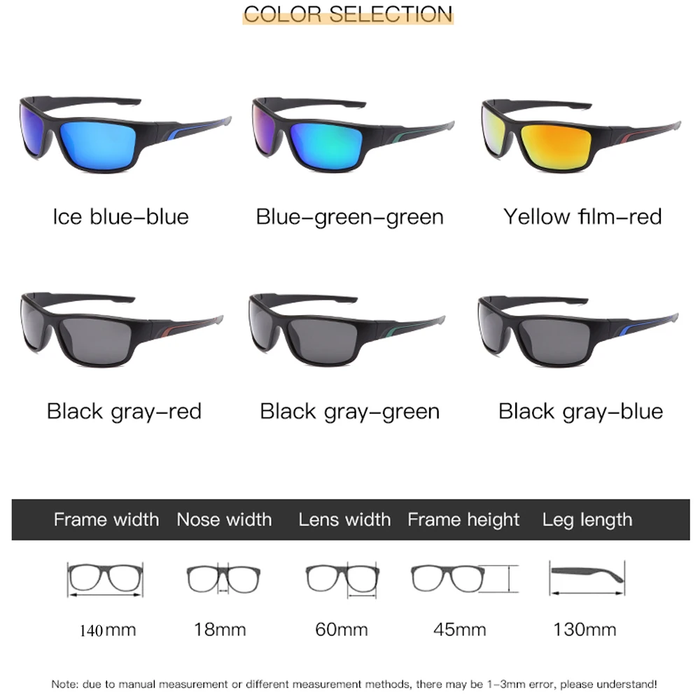

Brand Designer Polarized Sunglasses Men 2020 Fashion Square Sun Glasses Male Vintage Sport Driving Glasses Oculos Masculino