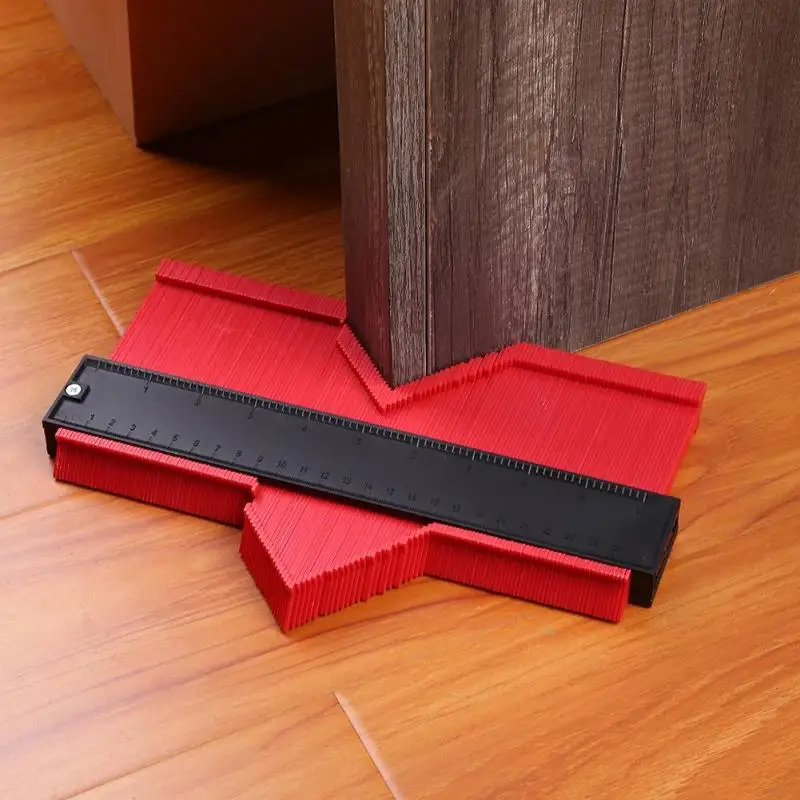 

Plastic Profile Copy Gauge Contour Gauge Duplicator Contour Scale Template Wood Marking Tools Tiling Laminate Tiles General Tool