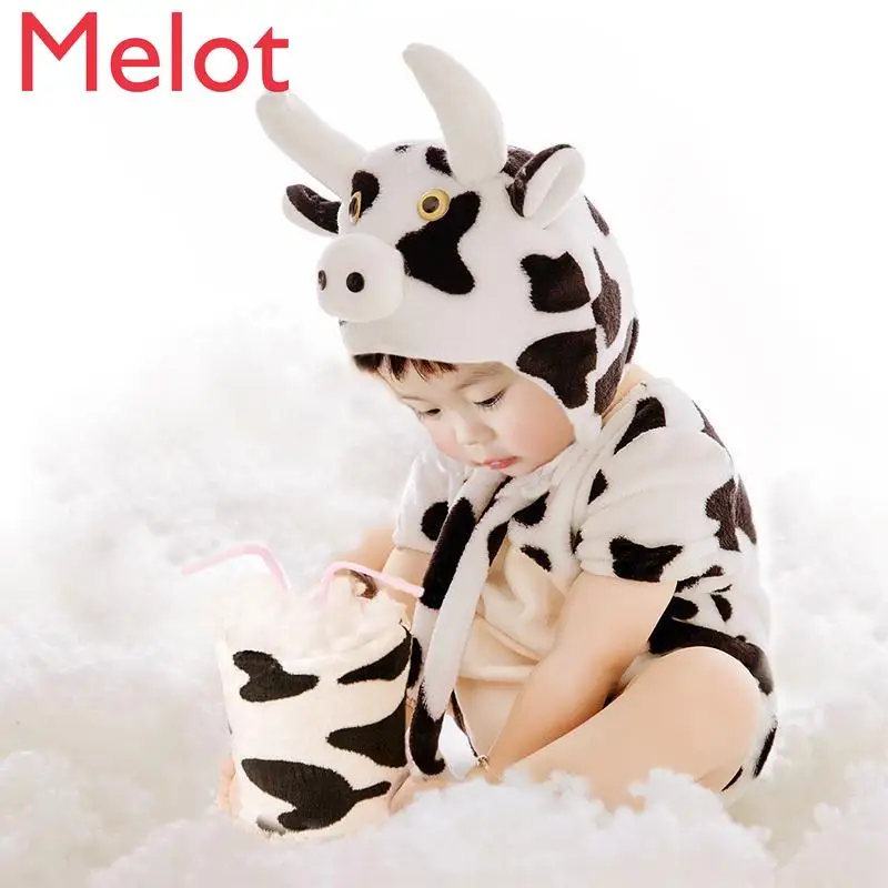 

Children's Photography Clothing Hundred Days Baby Photography Clothes Studio Half-Year-Old Photography Clothing Cow Clothing