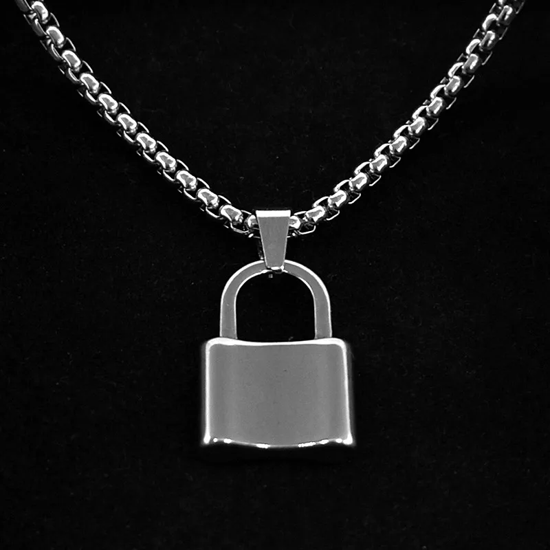 Ожерелье женское из нержавеющей стали длинная цепочка серебристого цвета с