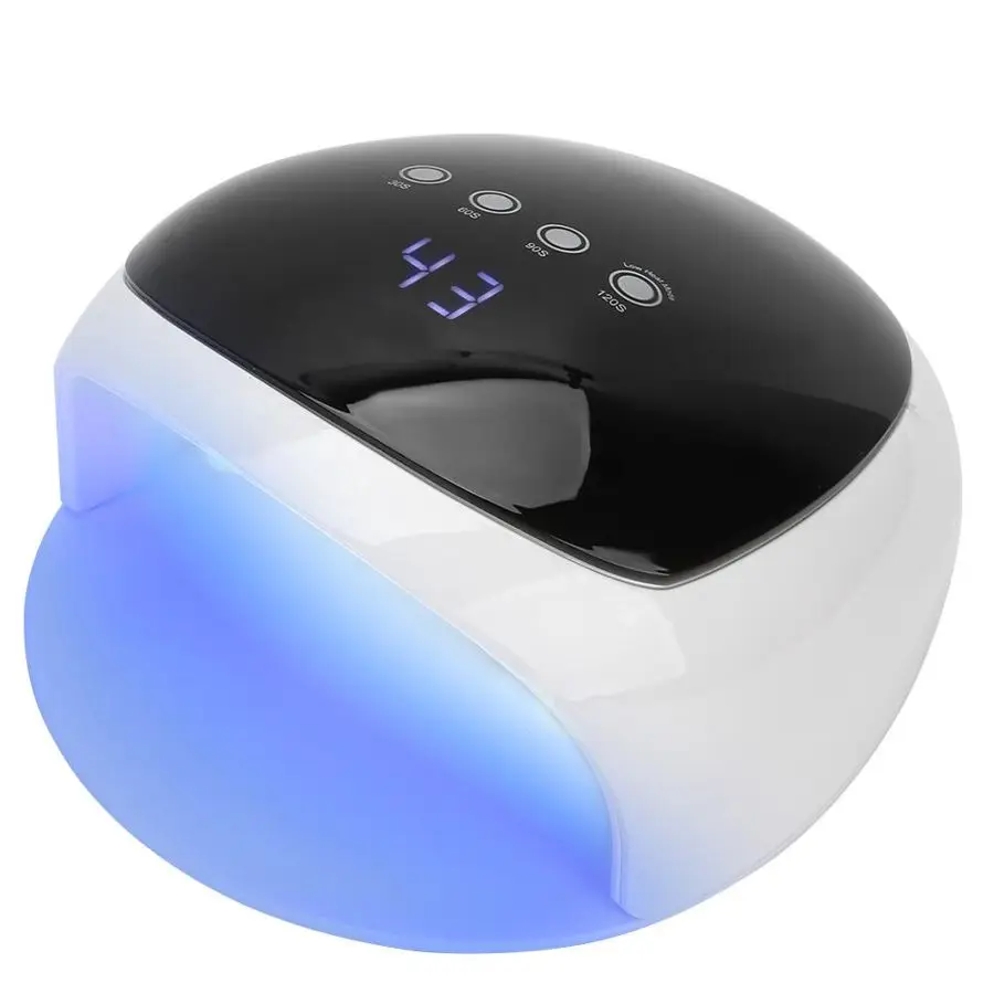 48 Вт Интеллектуальный светодиодный УФ гель для ногтей сушилка лампа