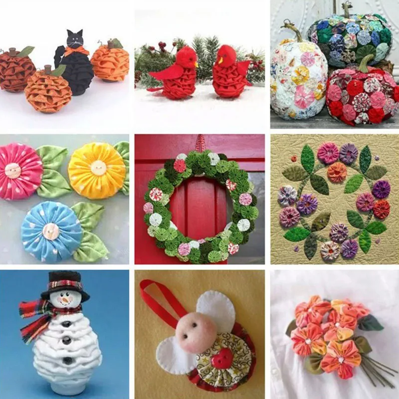 20*25 см практичная ассорти с цветочным принтом Лоскутная DIY хлопчатобумажная