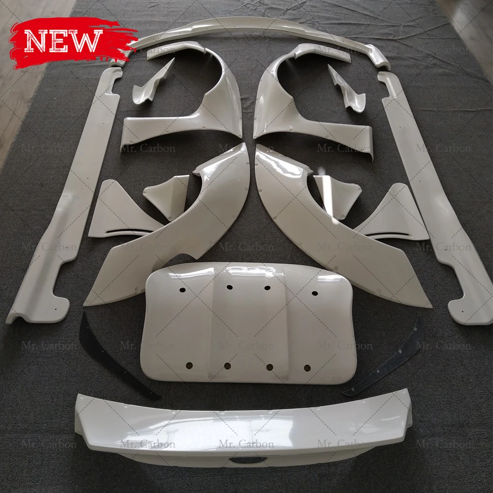 Для LEXUS RC 300 F-SPORT RB стиль стекловолокно передняя губа/боковая