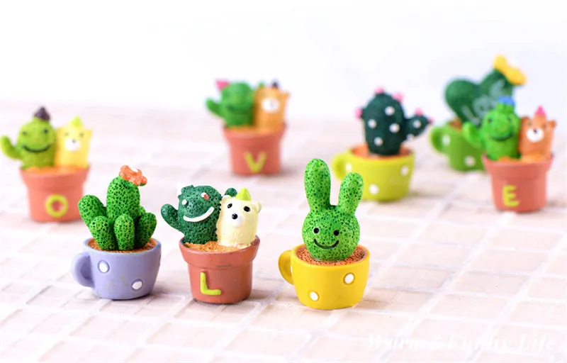 1 шт. милые девушки Цветущий сад мультфильм Животные цветочные горшки для висячих