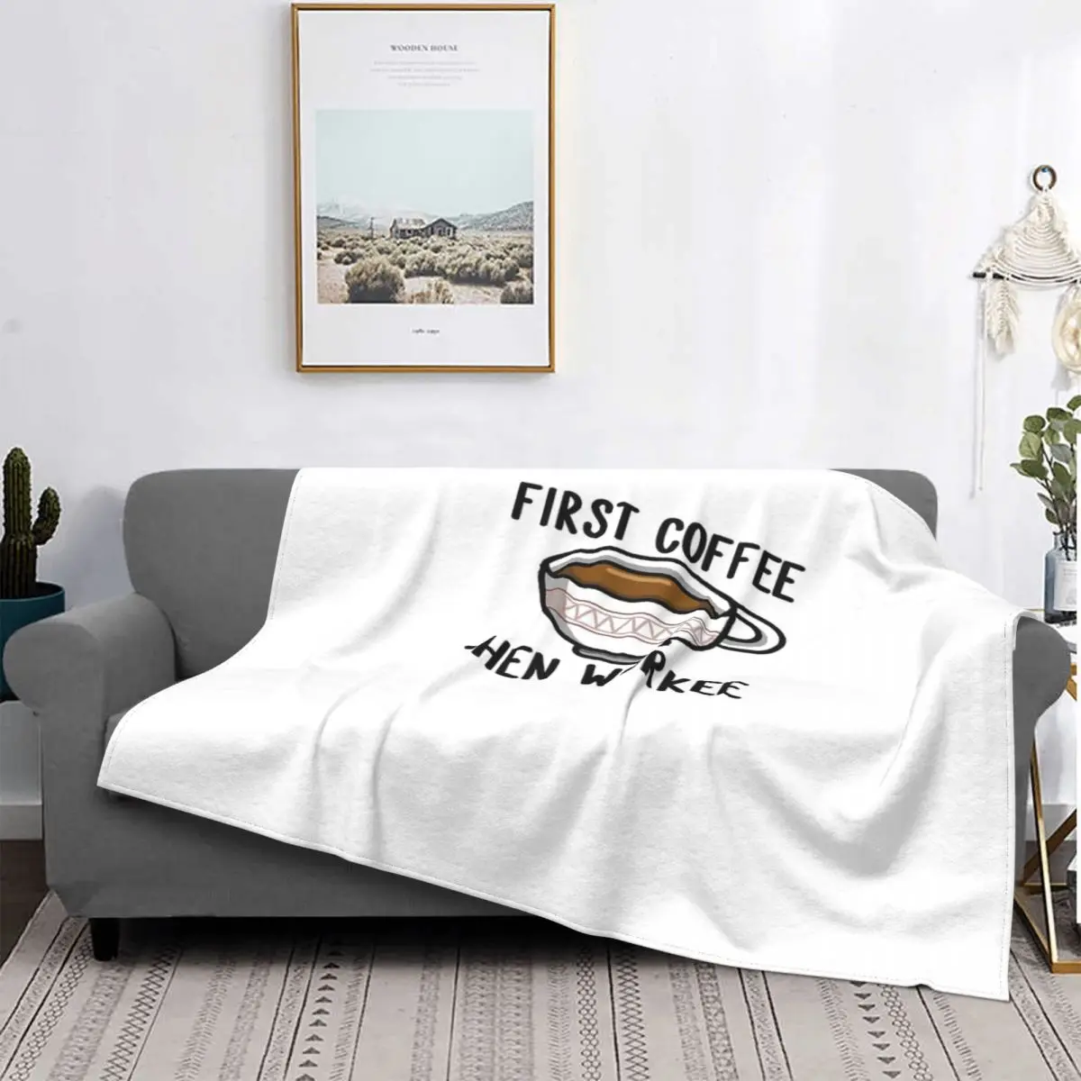 

Manta con capucha para cama, ropa de cama, sofá a cuadros, de verano
