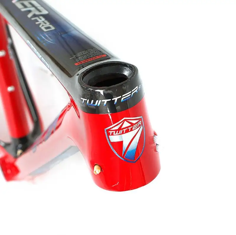 Рама для горного велосипеда из углеродного волокна в Твиттере БЫСТРОРАЗЪЕМНАЯ