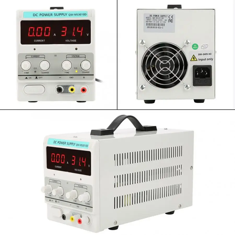30V 10A 220V 300W источник питания постоянного тока Регулируемый импульсный