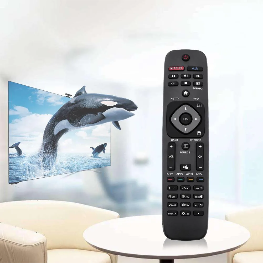Television Portable DVD Stable Video Remote Control Universal Replacement Accessories for Phillips URMT39JHG003 YKF340-001 | Электроника