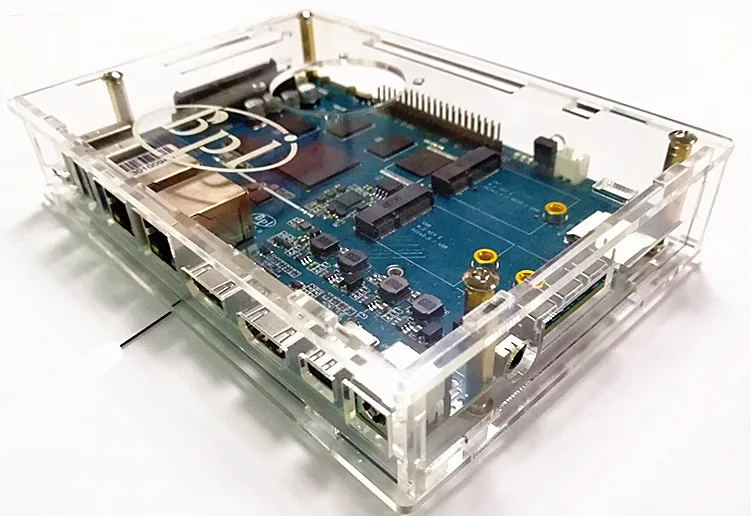 Акриловый/прозрачный чехол Banana PI W2