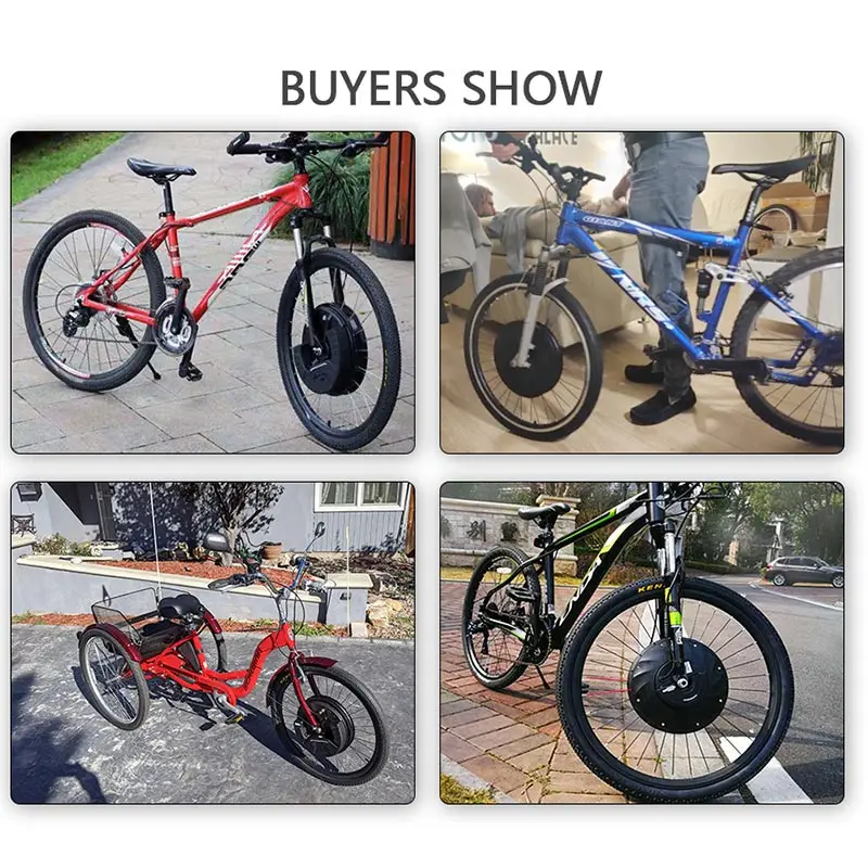 

IMORTOR 3 Ebike conversion kit App Control Wheel Hub Motor with Lithium Battery for Bicycle 350w Front Electric Wheel MTB E BIKE