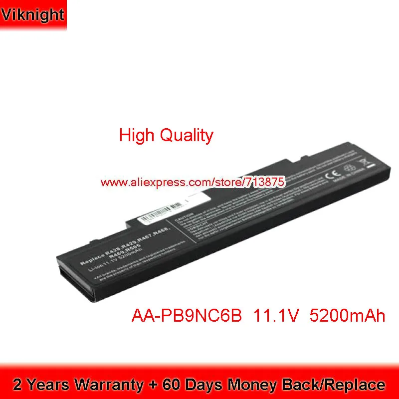Фото Высокое качество 6 ячеек AA PB9NC6B батарея для SAMSUNG NP R428 R429 R430 R528 RF711 RV511 RV520 PB9NS6W RF511 11 1 V