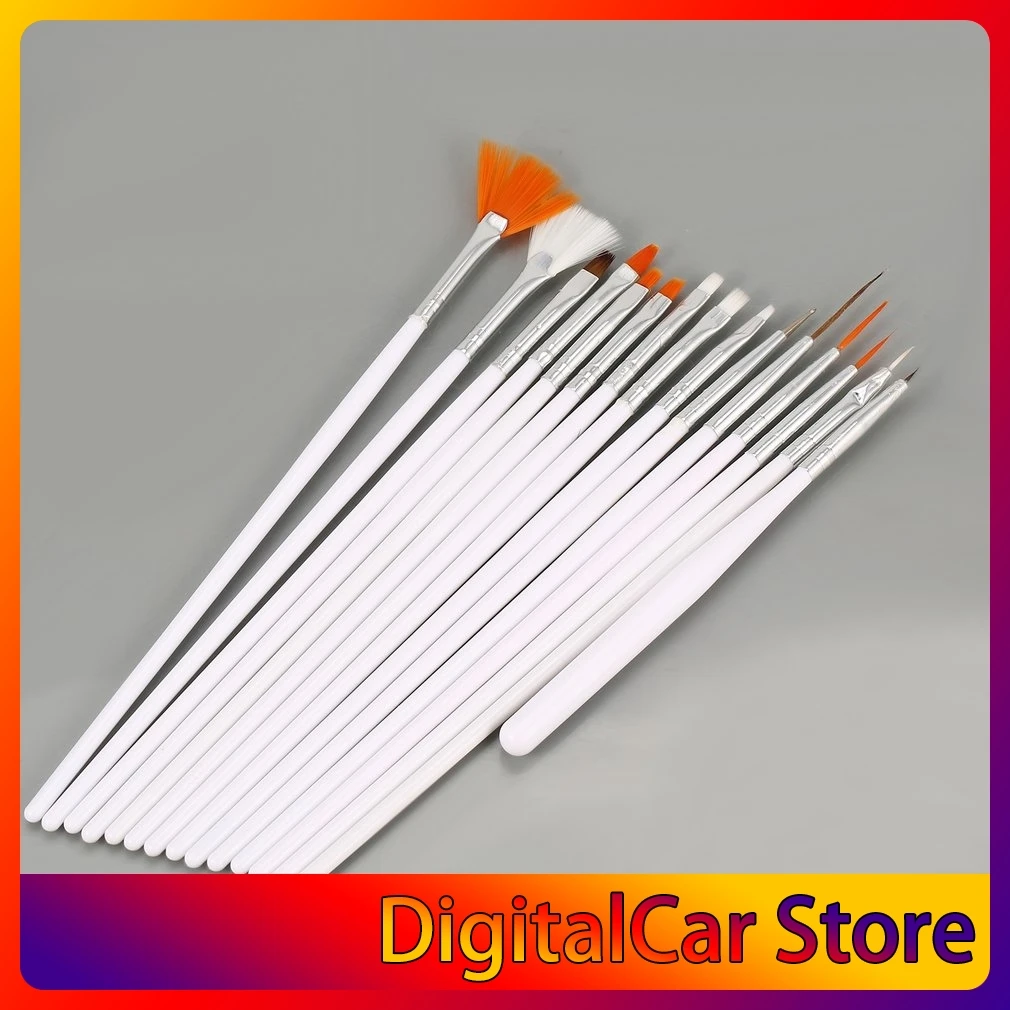 

15PCS/set Manicure Tools Nail Brush Dotting Painting Drawing Pen Nail Art Brush Gel Polish Brushes Tools Gel Painting Pen