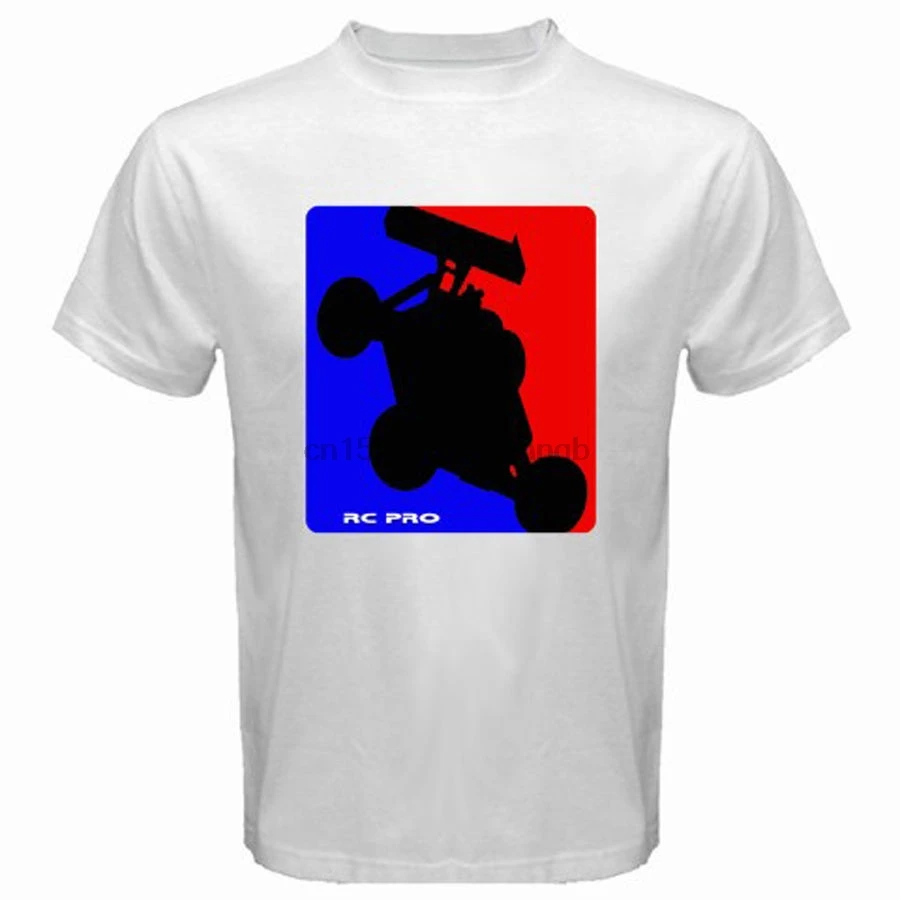 New Remote Control RC PRO Logo Men& White T-Shirt Size S M L XL 2XL O-Neck Fashion Casual High Quality Print T Shirt | Мужская одежда