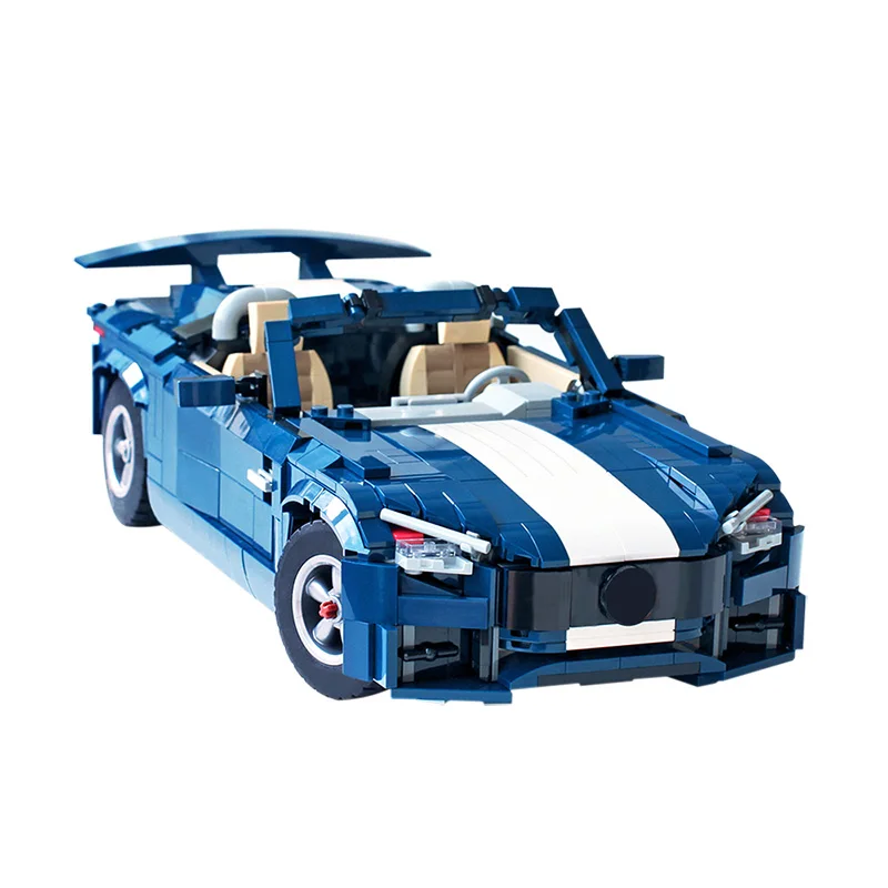 

MOC 2020 B Model AMG GT R Roadster Citys Racing Models Building Block Toys Diy Educational Sports Car Bricks Gift for Children