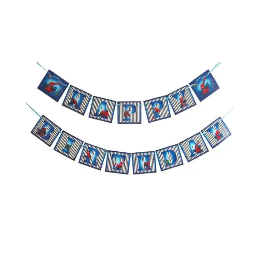 1set Banner Мстители Халк фольгированные шары супер герой Человек-паук Железный человек Капитан Америка шарики для День Рождения вечерние декоративные детские игрушки мальчик Globos - Цвет: 1set Banner
