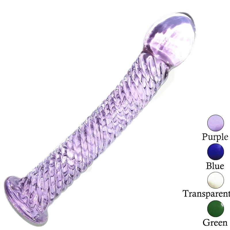 Анальный стеклянный фаллоимитатор интимные игрушки для женщин пенис