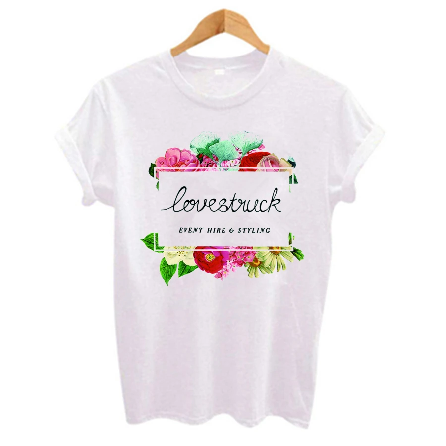 Летняя женская футболка хлопковая Футболка с о-вырезом и коротким рукавом