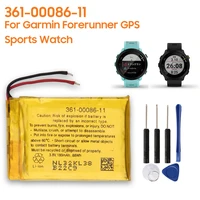 original replacement battery 361 00086 11 for garmin forerunner gps sports watch authentic battery 180mah
