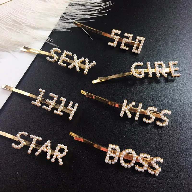 Милая детская заколка для волос девочек милые заколки шпилька с жемчужиной детей